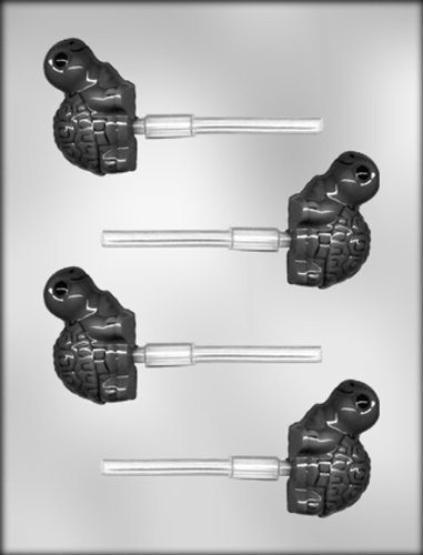 CK Products 2-3/8-Inch Side View Turtle Sucker Chocolate Mold