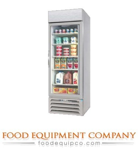 Beverage-Air MMR27-1-W-LED MarketMax 30" One Section Glass Door Reach-In Merchandiser Refrigerator with LED Lighting...