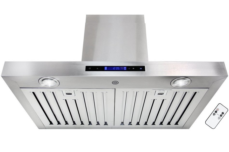 FIREBIRD 30" Ductless Wall Mount Stainless Steel Range Hood With Gas Sensor & Remote FBGV-10Z-30 N7
