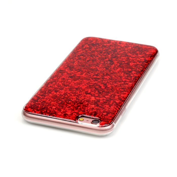 iPhone 6S Plus Bling Case,IKASEFU Creative 3 Layer Glitter Skin+Tpu+PC Glorious Silicone Bumper Case Cover for...