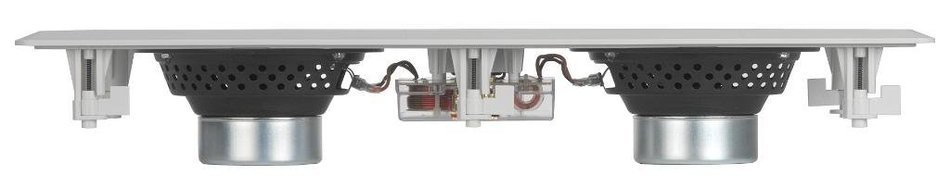 Yamaha Custom Easy-to-install In-Wall Flush Mount 2-Way 150 watts Natural Sound Speaker (Set of 4) with 1" Titanium... N6