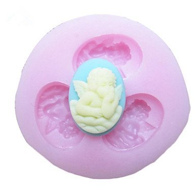 Y&XL&H DIY Three Holes Angle Silicone Mold Fondant Molds Sugar Craft Tools Resin flowers Mould Molds For Cakes