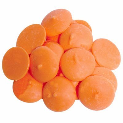 Darice Make'n Mold Vanilla Flavored Candy Wafter Melts Orange