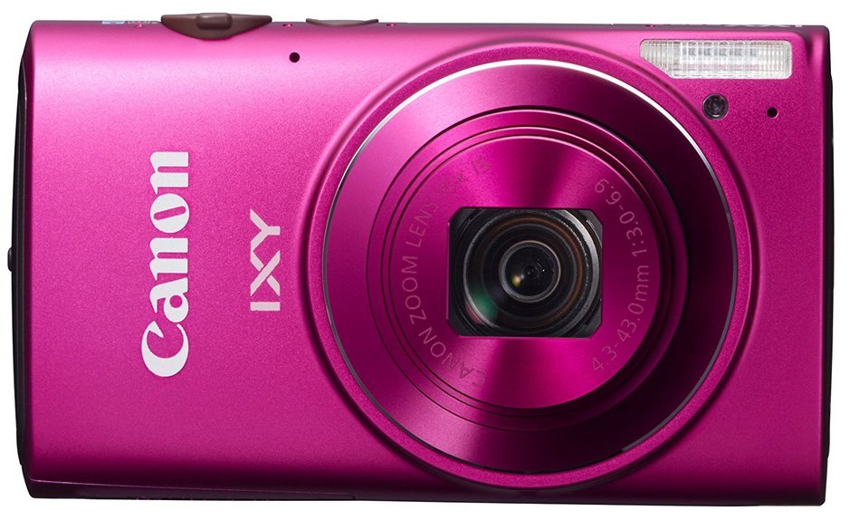 Canon Digital Camera IXY 620F 24mm wide-angle 10x optical zoom IXY620F (Pink) - International Version N3