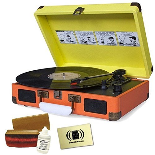 Crosley Peanuts Cruiser 3-Speed Portable Turntable CR8005A-PT