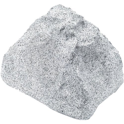 TICORATION TFS6WG 8", 200-Watt Outdoor Rock Speaker (White Granite)