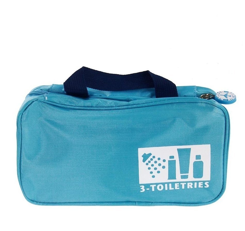 My Toiletries Bag Mini | Excellent Travel Case/Organizer With Interior Side Pockets | Premium Waterproof Polyester... N3