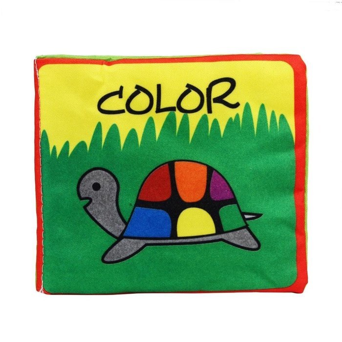 Picture Cognize Book ，BeautyVan New Soft Cloth Baby Intelligence Development Learn Picture Cognize Book N3