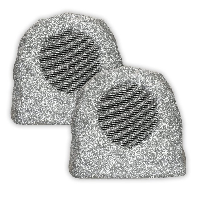 Acoustic Audio G8RS Outdoor Rock Speakers (Granite Grey) N7