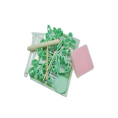 Y&XL&H Gum Paste Cake Flower Set Tool Set Of 32 Pieces