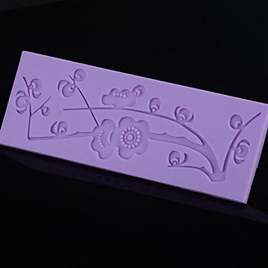 Sher DIY Silicone Cake Mold Chocolate Mold Plum Cake Mould Random Color