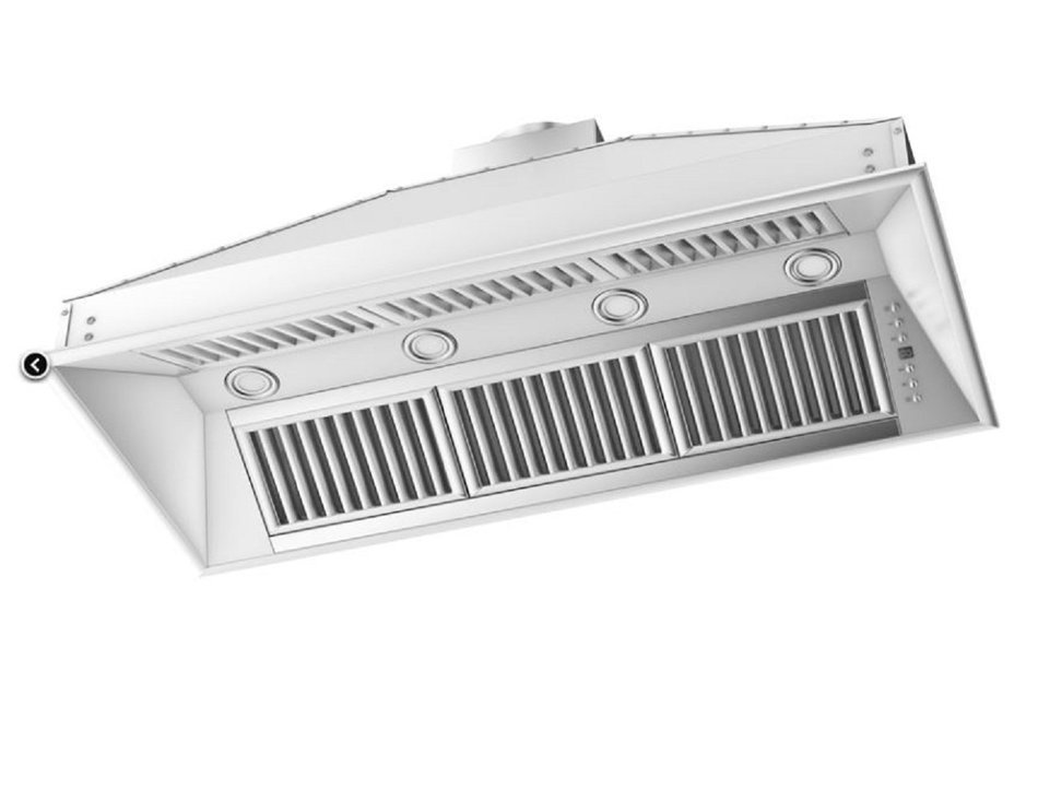 ZLINE 46 in. 1200 CFM Outdoor Range Hood Insert in Stainless Steel N3