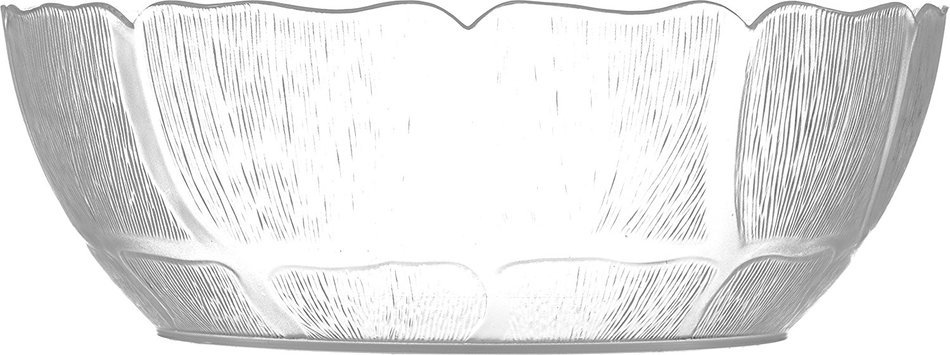 Carlisle (691407) Petal Mist Bowls, Set of 4 (5.7-Quart, Polycarbonate, Clear) N3