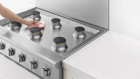 DCS CDV2304HN 30" Gas Sealed Burner Style Cooktop with 4 Burners, Sealed Dual Flow Burners in Stainless Steel