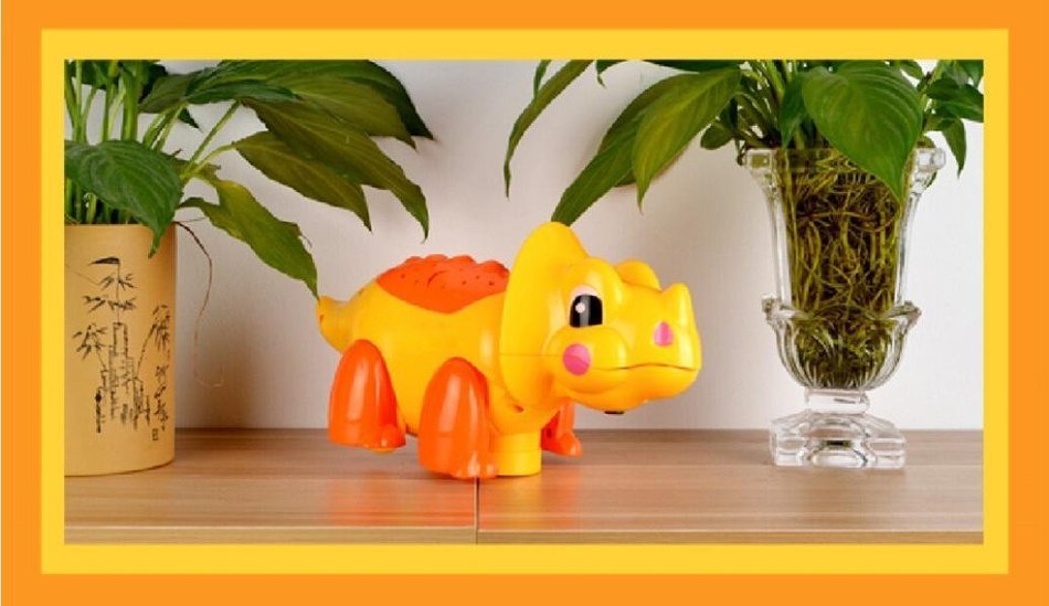 Light Music Toy ，BeautyVan Dinosaur Electric Projection Toys Light Music Toy (green) N11