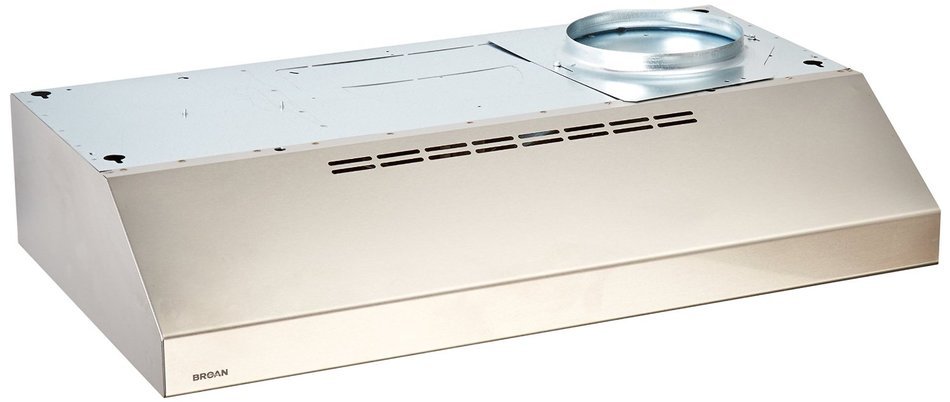 Broan QML30SS Under-Cabinet Range Hood, 30-Inch 200 CFM, Stainless Steel
