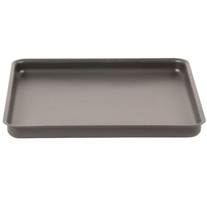 American Metalcraft HCSQ1410 14" x 14" x 1" Hard Coat Square Pizza Pan N3