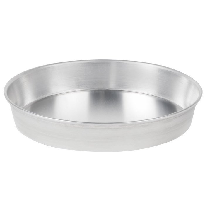 American Metalcraft HA80102 10" x 2" Heavy Weight Aluminum Straight Sided Deep Dish Pizza Pan N3