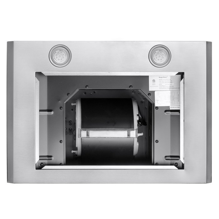 Golden Vantage 30" Wall Mount LED Display Touch Control High Quality Stainless Steel/Tempered Glass Vent Ductless... N5