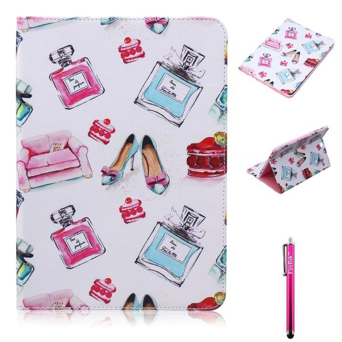 Galaxy Tab 4 10.1 Case, High Quality PU Leather Wallet Case [Card Slots] Damage Resistance and Kickstand Feature... N6