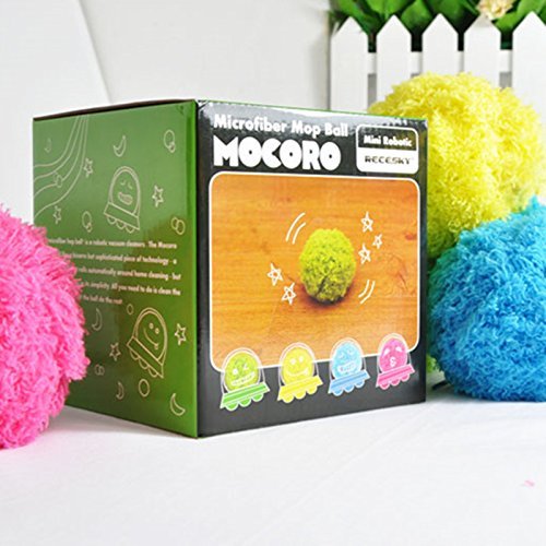 RECESKY robot cleaner pet toy automatic cleaner microfiber mop ball N2