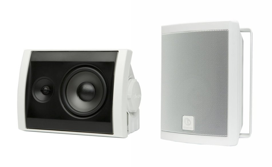 Boston Acoustics Voyager 40 White Outdoor Speakers N3