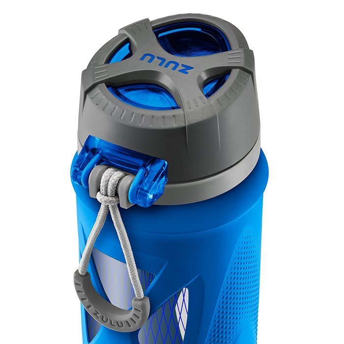 Zulu Atlas Glass Water Bottle with Flip Lid