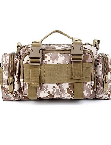 SB@Utility 3P Military Tactical Duffle Waist Bags Molle Assault Bag Shoulder Messenger Mall Combat Military Waist... N4