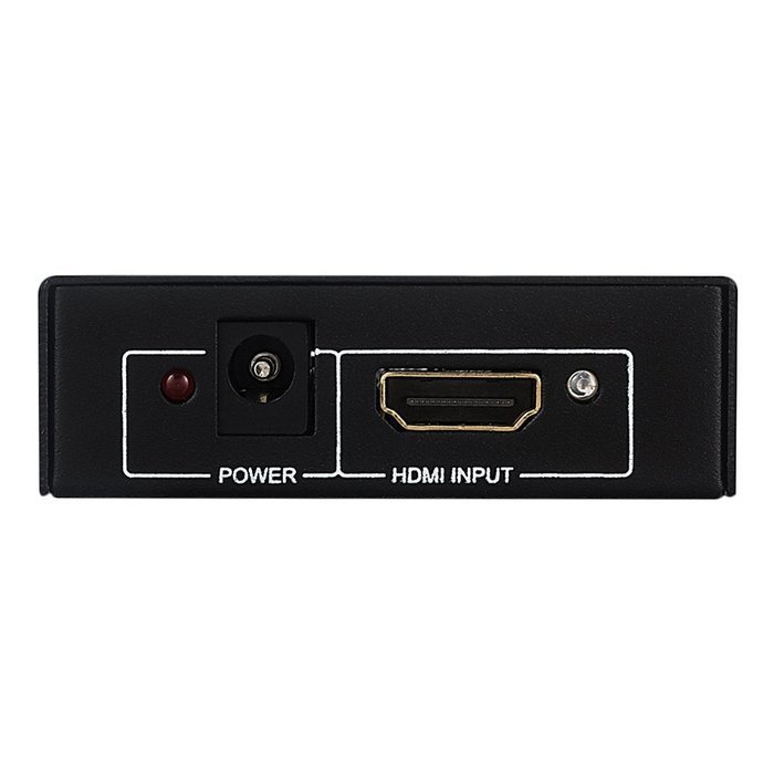 MALLCROWN 2 POrt HDMI splitter Amplified Powered Splitter and Signal Distributor N4