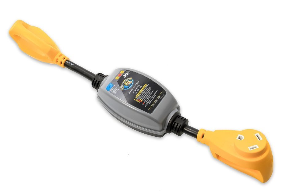 Camco 55313 125/250V 50M/50F Amp Dogbone Circuit Analyzer N4