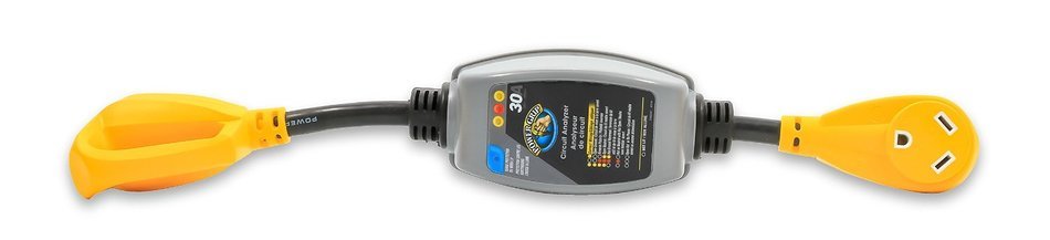 Camco 55313 125/250V 50M/50F Amp Dogbone Circuit Analyzer N6