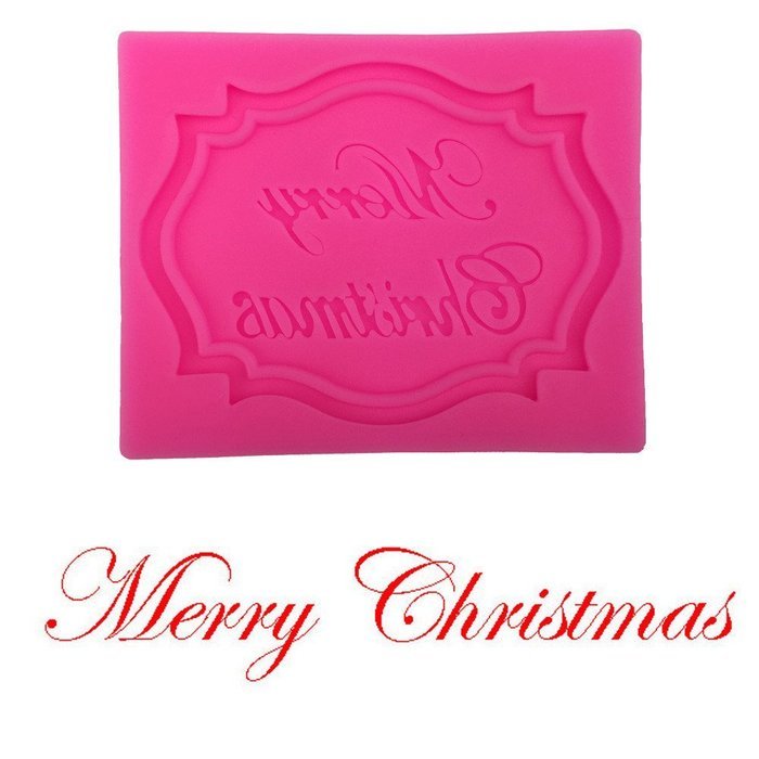 HT BAKEWARE | Merry Christmas Silicone Mold