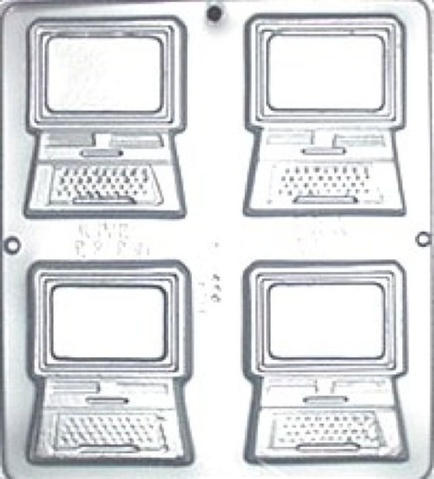 Computer Chocolate Candy Mold 1219
