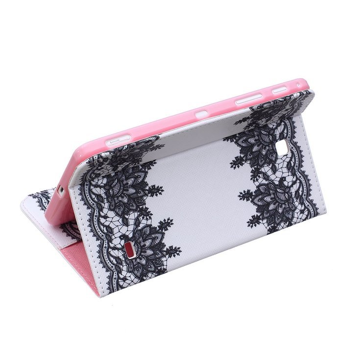 Galaxy Tab 4 10.1 Case, High Quality PU Leather Wallet Case [Card Slots] Damage Resistance and Kickstand Feature... N33