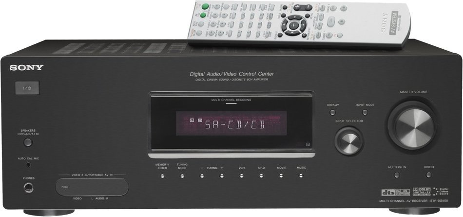 Sony STR-DG500 6.1 Channel Home Theater Receiver (Discontinued by Manufacturer) N3