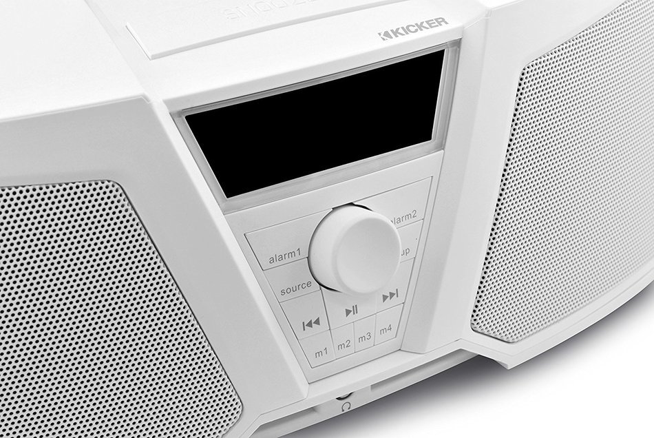 kicker iK150 AM/FM Radio with iPod and iPhone Dock
