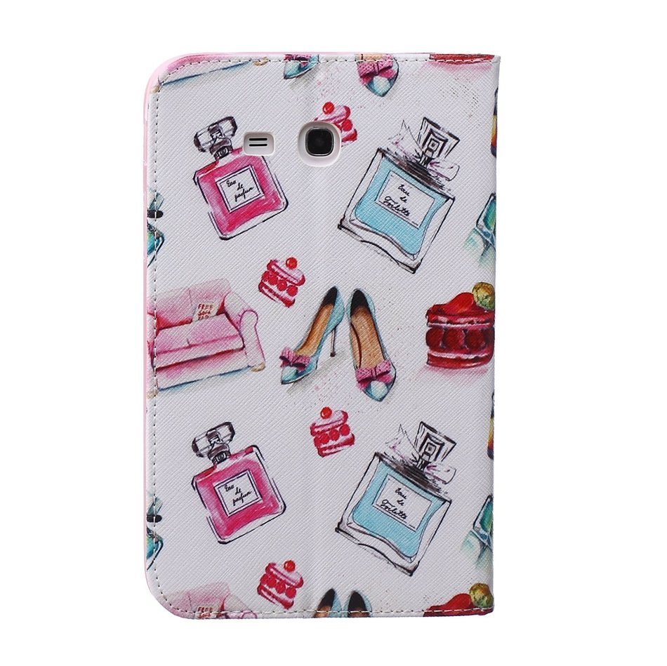 Galaxy Tab 4 10.1 Case, High Quality PU Leather Wallet Case [Card Slots] Damage Resistance and Kickstand Feature... N51