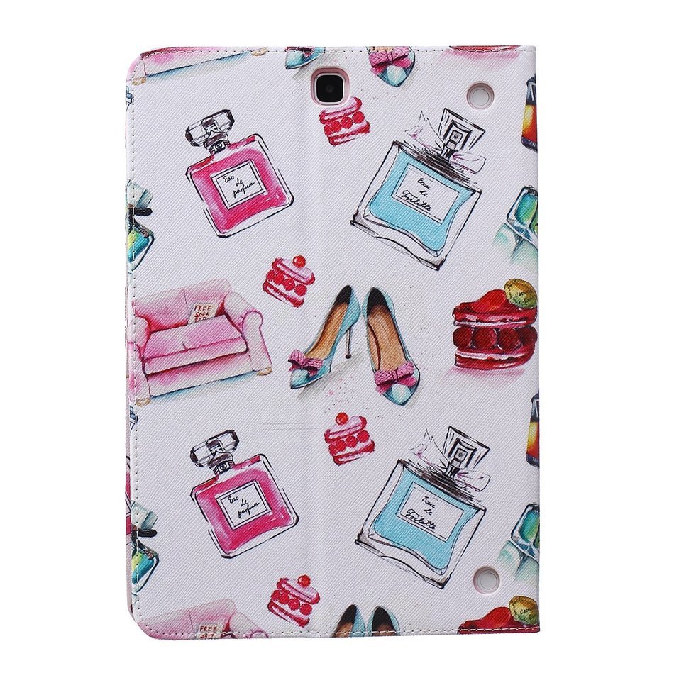 Galaxy Tab 4 10.1 Case, High Quality PU Leather Wallet Case [Card Slots] Damage Resistance and Kickstand Feature... N66