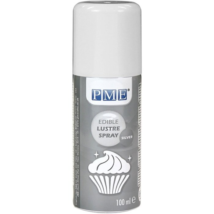 PME Sugarcraft Lustre Spray - Silver