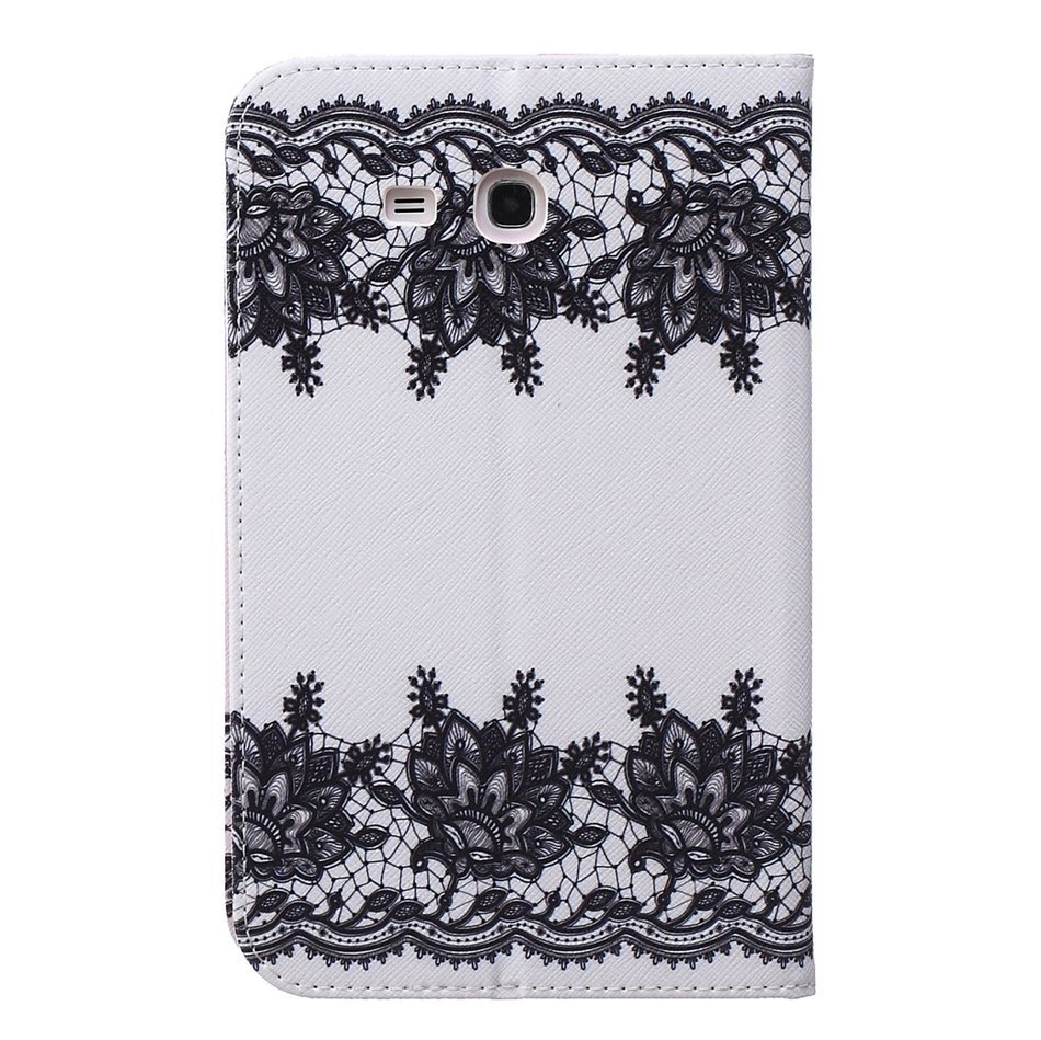 Galaxy Tab 4 10.1 Case, High Quality PU Leather Wallet Case [Card Slots] Damage Resistance and Kickstand Feature... N77