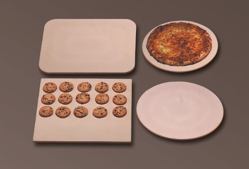 American Metalcraft STONE12 Ceramic Pizza Stone, Rectangular, 15" x 12" N2