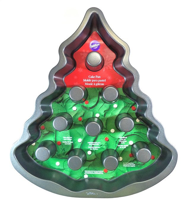 Wilton Fluted Christmas Tree Cake Pan N2