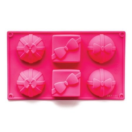 NY Cake Silicone Baking Mold-Assorted Gif Boxes 6 Cavities. N3