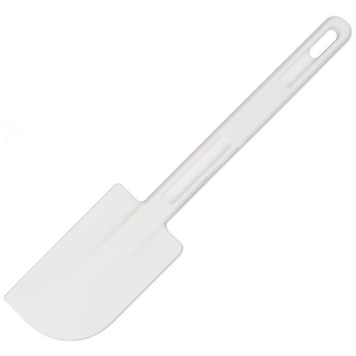 Rubbermaid Commercial Products 1901 White Food Scraper 9.5"