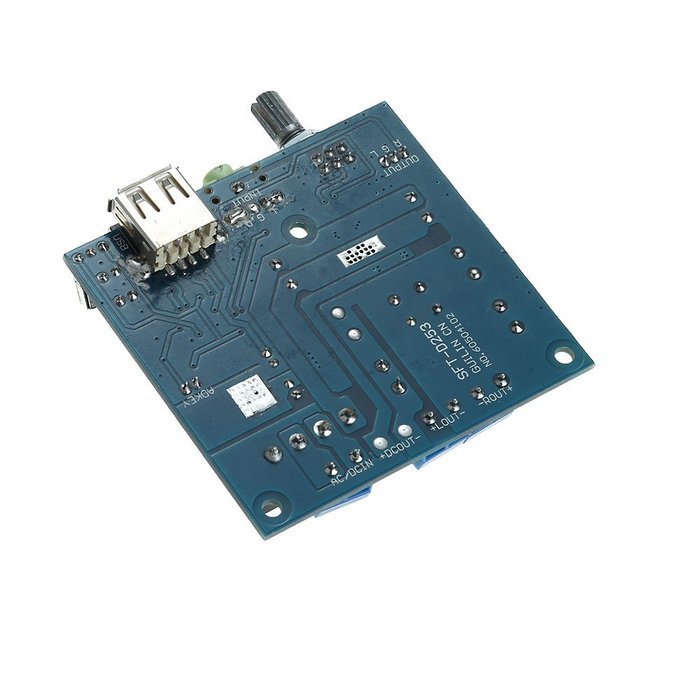 Andoer TS-25GFYK-A DC10-22V AC 10-16V 25W 2 / 20W 2 Bass Audio Speaker HIFI Digital Amplifier Board N4