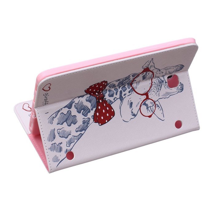 Galaxy Tab 4 10.1 Case, High Quality PU Leather Wallet Case [Card Slots] Damage Resistance and Kickstand Feature... N118