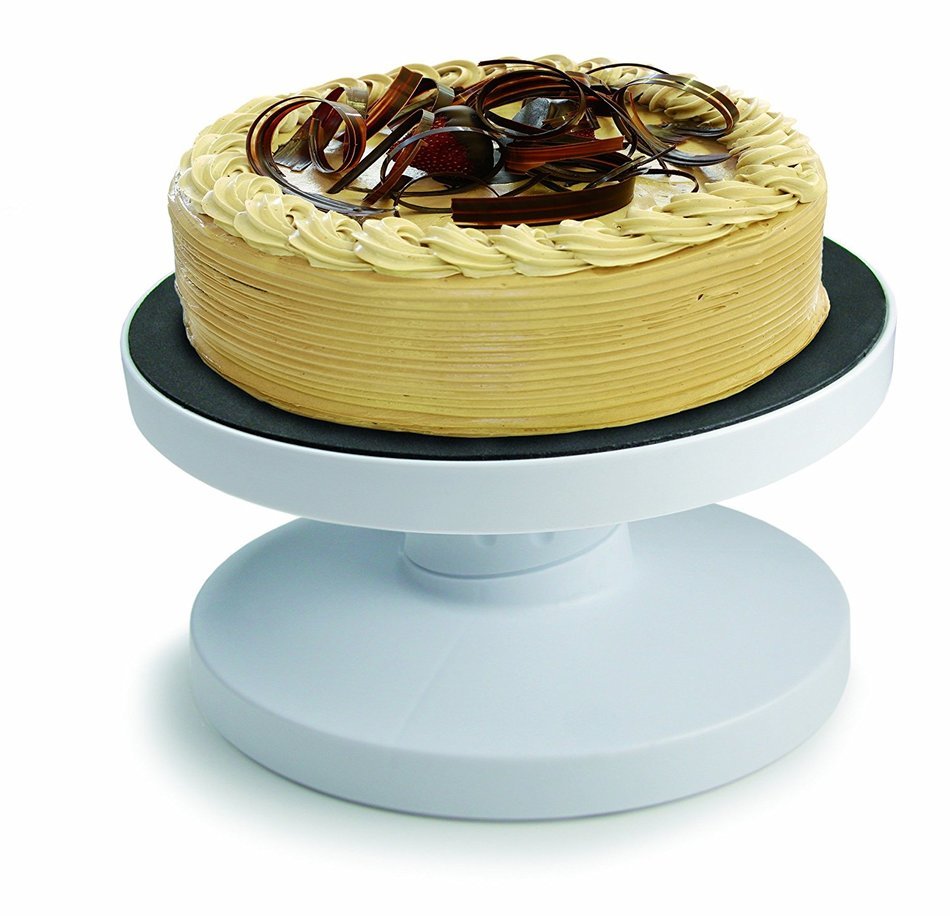 Tala Tilting Icing Turntable, White