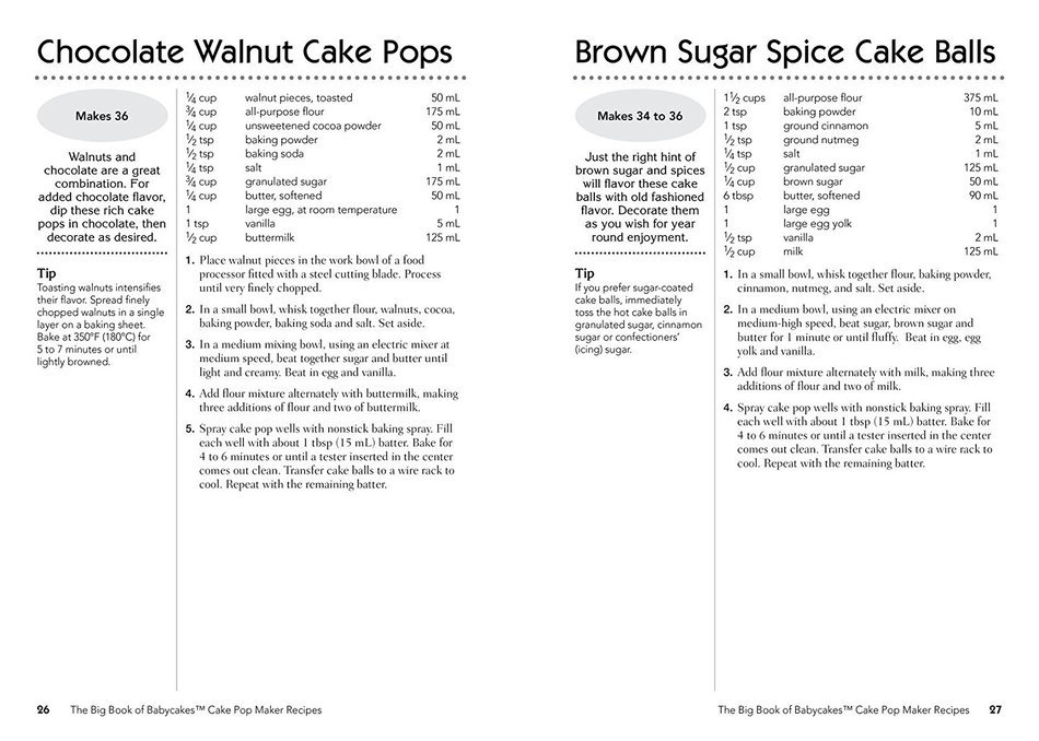 Babycakes Cake Pop Maker Recipes The big book of Cake Pop Maker