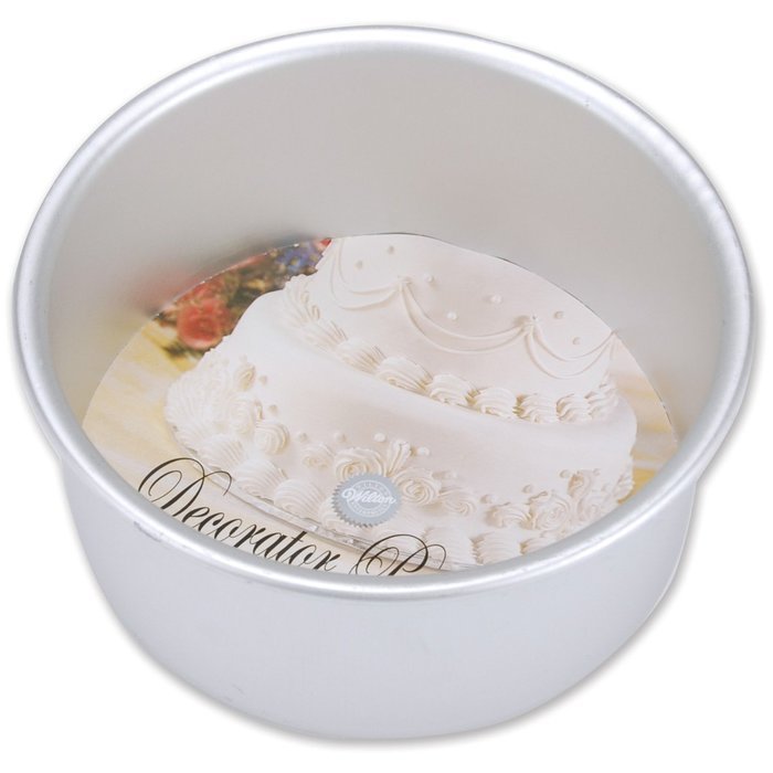 Decorator Preferred Cake Pan-Round 6"X3" / Sold as a pack of 4