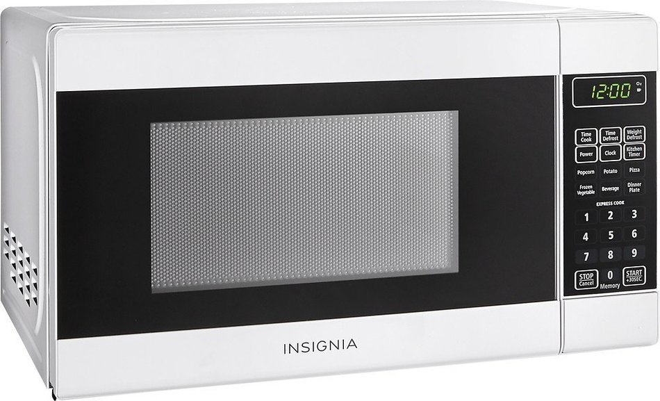 Insignia&trade; - 0.7 Cu. Ft. Compact Microwave - White